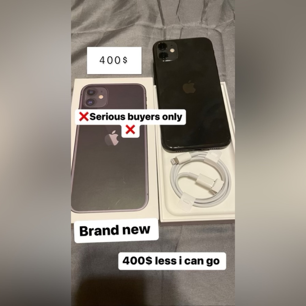 iPhone 11 bought 2 months ago used-like new